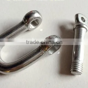 Forged U Stainless Steel Lifting Anchor Chain Dee Bow Shackle Price thumbnail-4