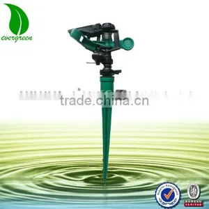 Portable 1/2" Male Thread Plastic Impact Water Sprinkler With Stick thumbnail-1