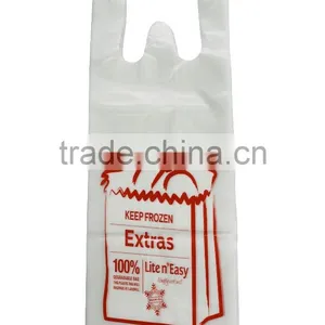 Transparent or Printing Bags for Food Packing---plastic HDPE/LDPE thumbnail-1