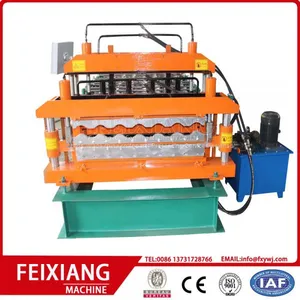Roof and Wall Glazed Tile Roll Forming Machine thumbnail-5