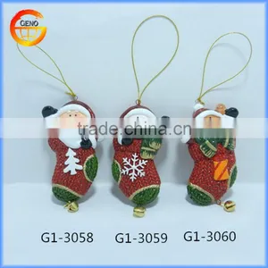 Hot Selling 2017 Xmas Hanging Decoration Small Christmas Pendant for Sale thumbnail-3