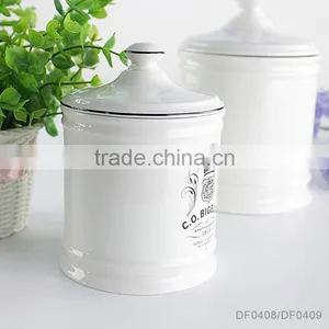 Gifts and Craft Storage Containers Mason Jars Porcelain Canister thumbnail-1