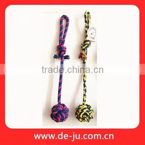 Dog Cat Pet Colorful Rope Natural Dog Toy thumbnail-1