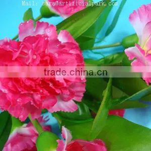 Artificial Carnations Flowers Plastic thumbnail-6