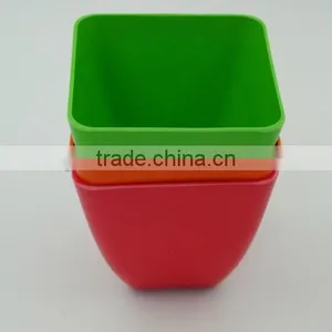 Top Sale Plant Fiber Bamboo Fiber Flower Pot thumbnail-1