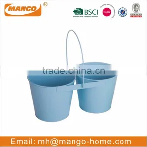 Metal Colorful Oval Hanging Garden Planter thumbnail-5