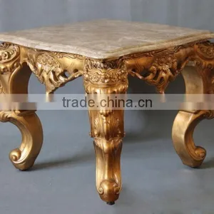 MO-0016-01 French Style Antique Small Side Table thumbnail-1