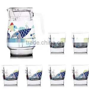 Printing Glass Dinner Set thumbnail-4