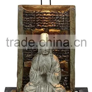 Namaste Buddha Indoor Table Fountain thumbnail-1