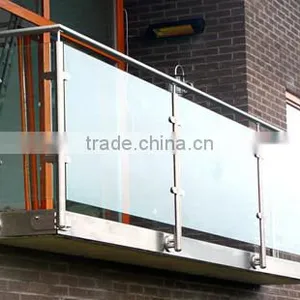 AISI304 Stainless Steel Side Mounted Balcony Railing thumbnail-1