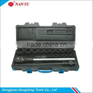 20pcs 3/4DR Heavy Duty Air Hex Socket Set thumbnail-1