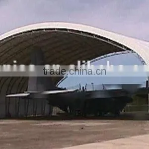 Fabricated Airplane Hang, Clearspan Fabric Buildings , Warehouse Tent , Trussed Fabric Structure thumbnail-3