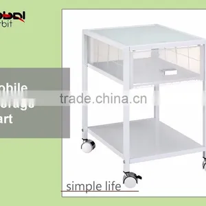 Storage Organization Mobile K/D Office Drawer Cart With Wheels thumbnail-1