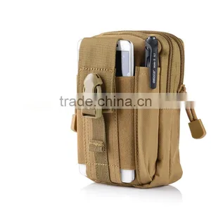 Outdoor Sports the Molle Tactical Pockets Male 5.5/6 Inch Waterproof Phone Bag Wear Belt Running Hang Bag thumbnail-3