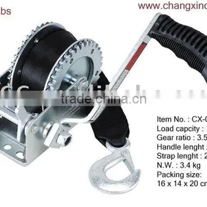 1600lbs Trailer Winch thumbnail-1