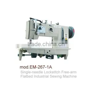 Single-needle Lockstitch Free-arm Flatbed Machine thumbnail-1