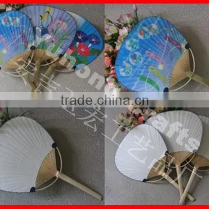 OEM Excellent Creative Design Round Paper Fan With Printing thumbnail-1