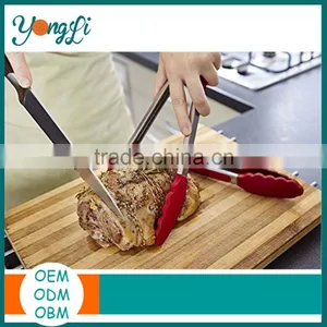 Top Quality Kitchen Gadget Silicone Coated Tong Bbq thumbnail-3
