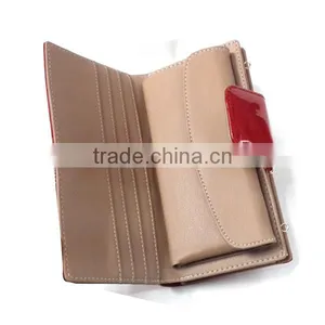 2015 New Style Design Cheap Red Fashion Women Wallet Case thumbnail-2