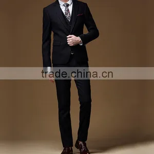2015 Latest Design Man Clothing Mens Suit and Price 3 Piece Business Suit thumbnail-1