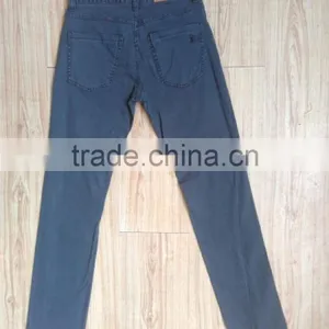 GZY Stock Lots 97% Cotton 3% Elastane Fabric Colored Breathable Pants for Men thumbnail-2