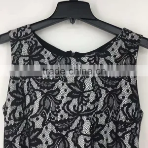 Ladies Stock Garment Sleeveless Black Sexy Prom Party Dress thumbnail-5