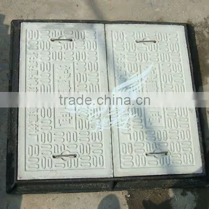 Electrical Steel Fiber 500x400x30 Manhole Cover thumbnail-1