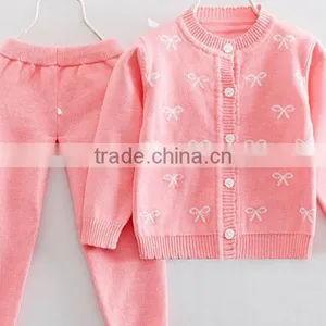 2016 Newest Newborn Baby Sweaters 2 Pieces Playsuit Track Suits thumbnail-1