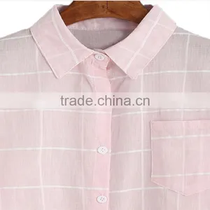 China Suppliers New Design Woman Shirt Custom Woman Clothing Fashion Woman Wear thumbnail-3