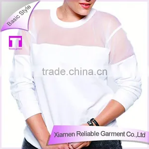 Polyester Blank White for Sale Organza Hoodies thumbnail-1