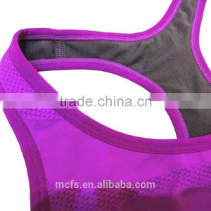 New Purple Wireless Bra Top Soft Plain Sexy Bra Underwear Seamless Fitness Yoga Bra thumbnail-5