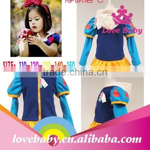 New!!! Hottest Fashion High Quality Snow White Princess Coat Baby Winter Coat thumbnail-3