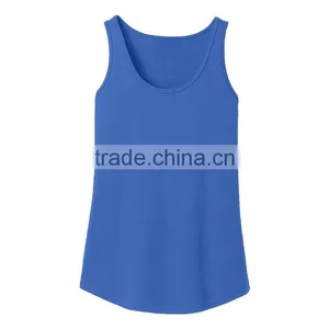Cheap Wholesale 100% Cotton Blank Tube Design Girls Fancy Top thumbnail-2