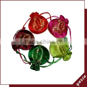 Factory Wholesale Multiple Colors OEM Jewelry Pouch SH044 thumbnail-1