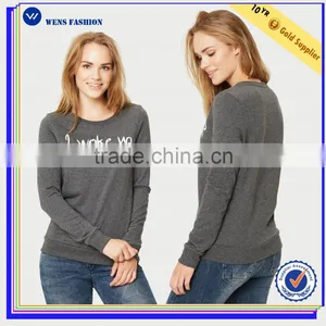 Wholesale Routine Crewneck Sweatshirt Ladies Hoodies And Sweatshirts thumbnail-1