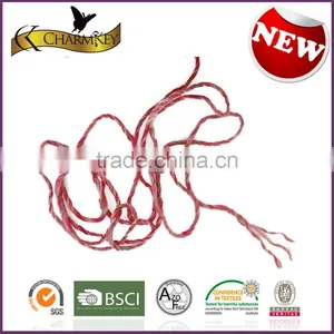 Charmkey High Quality Mixed Color Wool Yarn Blend Polyester Spun Yarn Knit Sweater Woman thumbnail-1