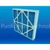 Blue Pleated Air Filter With High Efficiency, Water Resistance Cardboard Panel Filter thumbnail-1