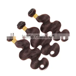 Malaysian Hair Weave 2# Color Hair Weave Wholesale, Top Virgin Human Hair Weave Any Color Weft thumbnail-2