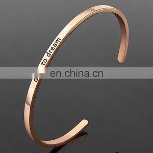Couple Bracelet Creative Inspired Stainless Steel Jewelry thumbnail-3