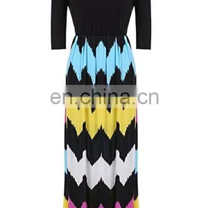 2015 Latest Abaya Designs Women Long Sleeve Vintage Maxi Dress Dubai Abaya thumbnail-6