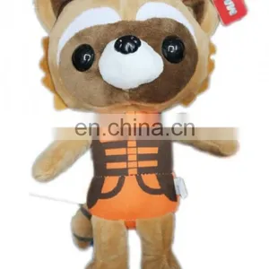 Anime Guardians of the Galaxy Plush Anime Doll Cute Plush Wholesale Cos New Style Guardians of the Galax Raccoon Plush for Kids thumbnail-1