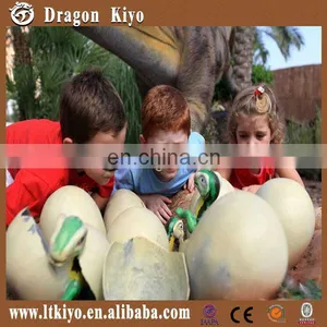 2016 Dinosaur Park Decoration Realistic FRP Dinosaur Eggs thumbnail-1