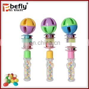 Plastic Shaking Noise Rattle Toy With Candy thumbnail-1