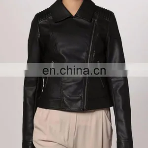 Best Quality Unisex Sports PU Leather Jacket thumbnail-6