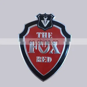 Professional OEM Design Self Adhesive Type Decorative Custom Printed Embossed Aluminum Label thumbnail-1