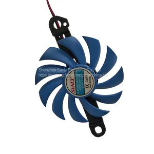 2500RPM Speed 12V DC Frameless Axial Flow Fan thumbnail-1