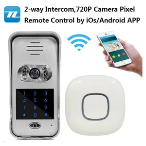 WIFI/4G Control by Smart Phone Wireless Smart Doorbell Novelty Doorbell Wireless Solar Doorbell TL-WF02 thumbnail-1