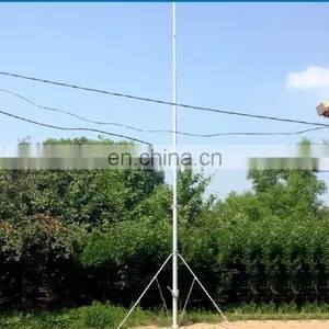 35m High Mast Lighting Pole Telescopic Camera Extendable and Retracted Aluminum Adjustable Manual Hand Motorizedwinch Tower thumbnail-2