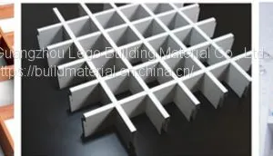 Metal Ceiling Aluminum Aluminum Open Cell Grill Ceiling thumbnail-1