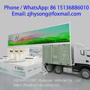 13 m Mobile LED Advertising Stage Truck thumbnail-2